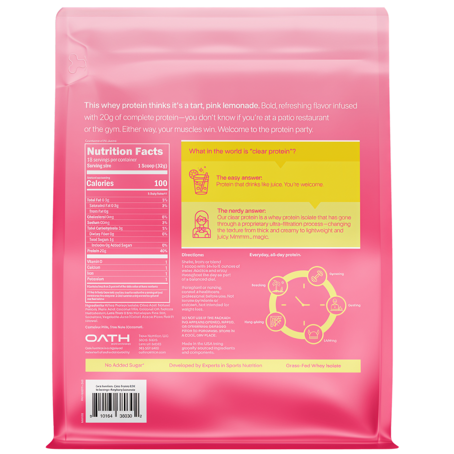 Oath Clear Protein Powder