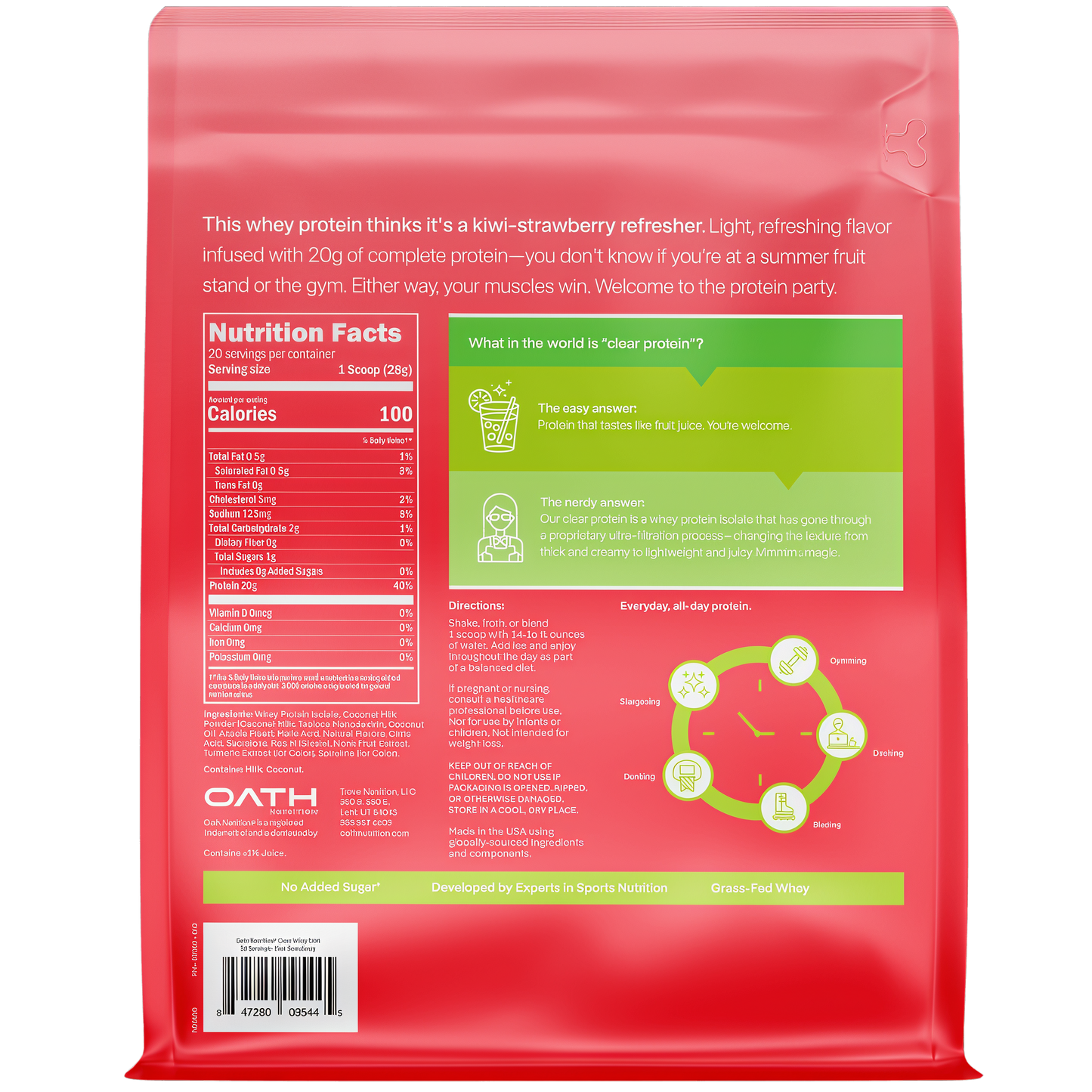 Oath Clear Protein Powder