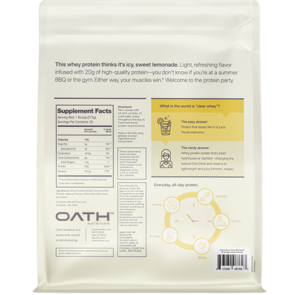 Oath Clear Protein Powder
