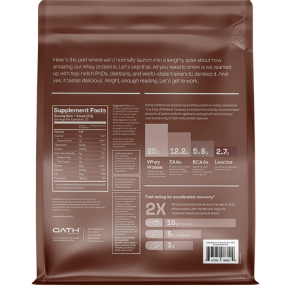 Oath Nutrition  Whey Protein