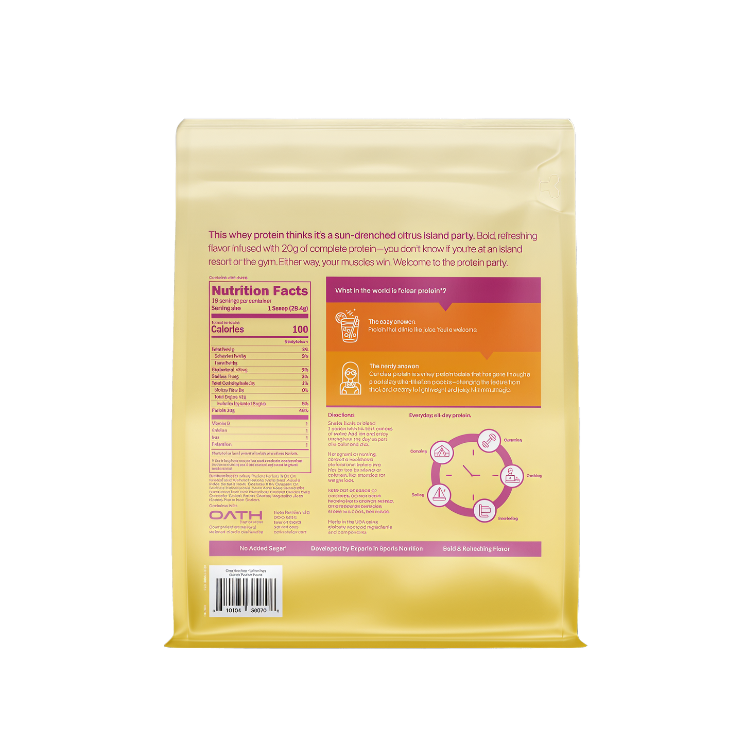 Oath Clear Protein Powder